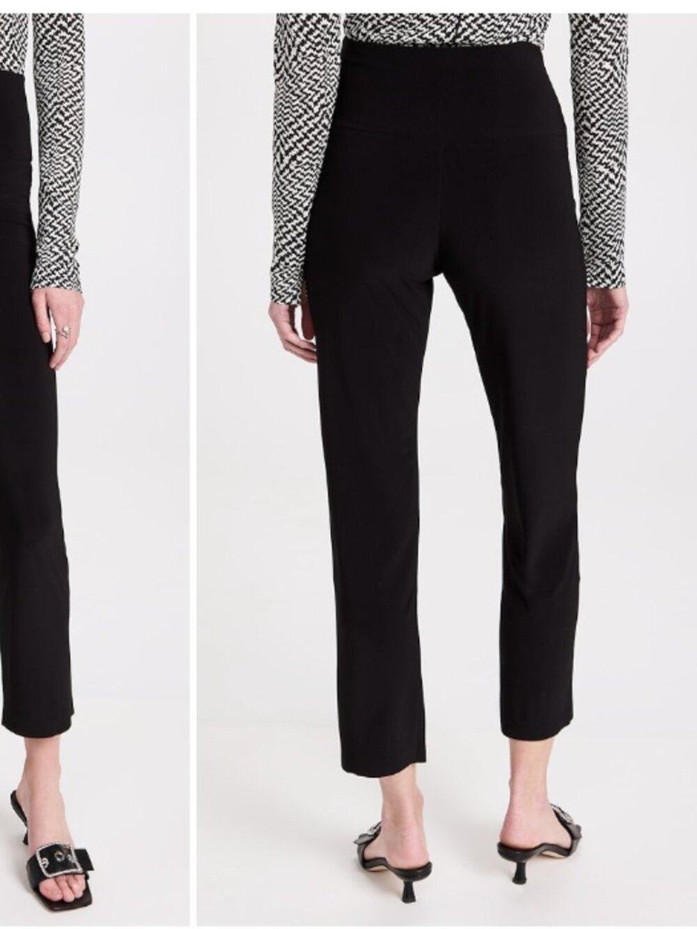 Norma Kamali Pencil Pants in Black XL - Picture 12 of 13
